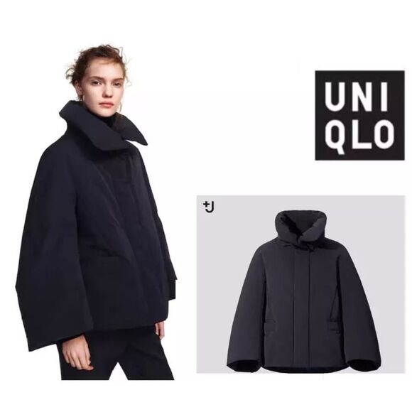 Uniqlo x Jil Sander +J Hybrid Down Jacket Women Navy Limited Edition Rare, XL - Picture 12 of 15